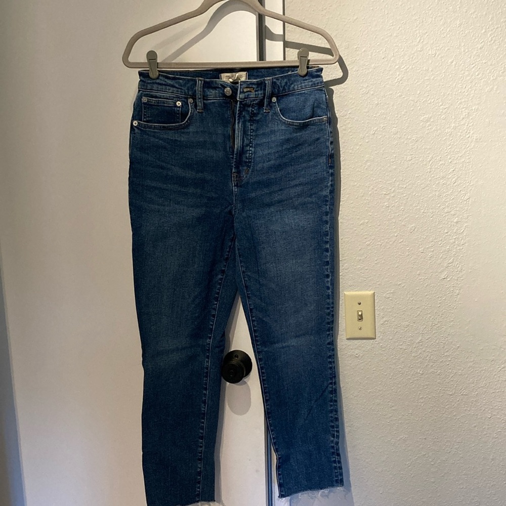 Madewell perfect vintage jean, insulated version